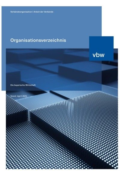 Das vbw Organisationsverzeichnis Das vbw Organisationsverzeichnis