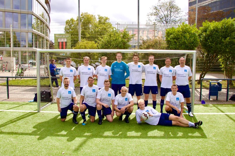 bayme vbm gewinnt Verbände-Fußballturnier