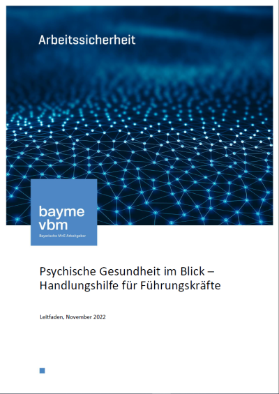 Psychische Gesundheit im Blick – Handlungshilfe für Führungskräfte