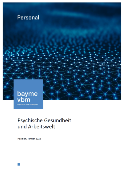 Psychische Gesundheit und Arbeitswelt Psychische Gesundheit und Arbeitswelt