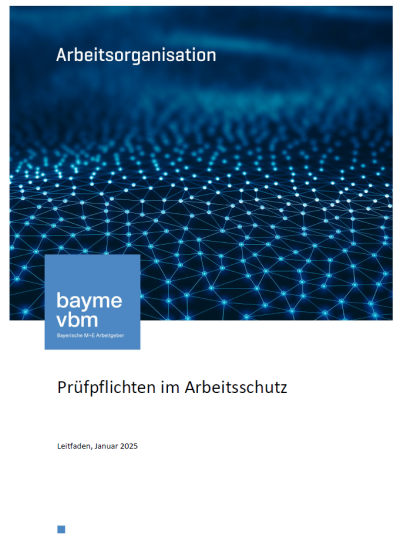 Prüfung von Anlagen und Arbeitsmitteln Prüfung von Anlagen und Arbeitsmitteln