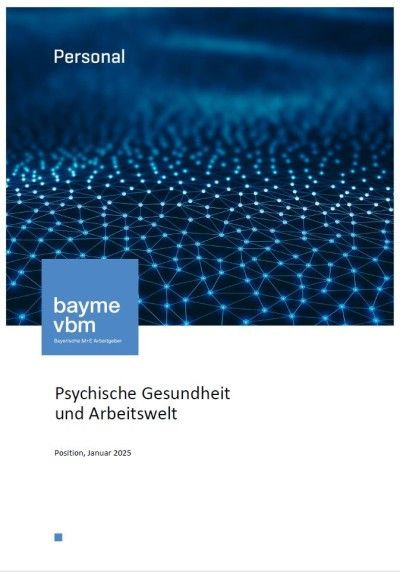 Psychische Gesundheit und Arbeitswelt Psychische Gesundheit und Arbeitswelt