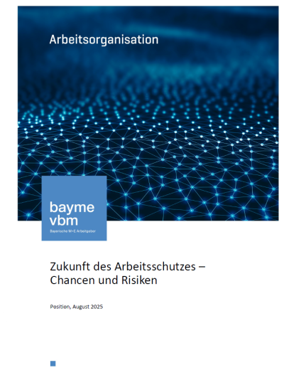 Zukunft des Arbeitsschutzes Zukunft des Arbeitsschutzes