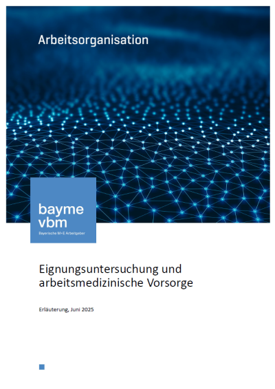 Eignungsuntersuchung und arbeitsmedizinische Vorsorge