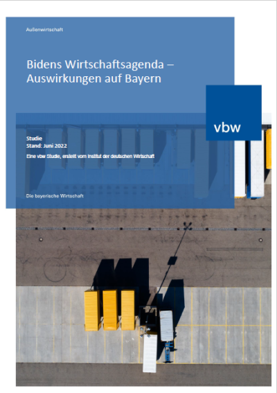 Bidens Wirtschaftsagenda – Auswirkungen auf Bayern Bidens Wirtschaftsagenda – Auswirkungen auf Bayern