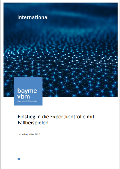 Einstieg in die Exportkontrolle mit Fallbeispielen