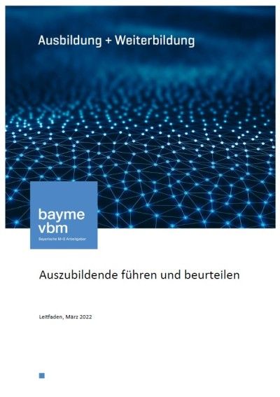 Auszubildende führen und beurteilen Auszubildende führen und beurteilen