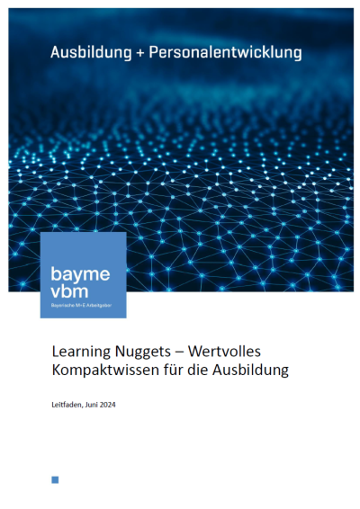 Learning Nuggets – Wertvolles Kompaktwissen für die Ausbildung Learning Nuggets – Wertvolles Kompaktwissen für die Ausbildung