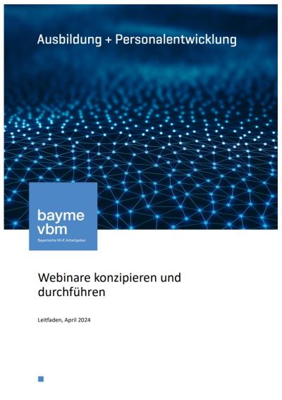 Webinare konzipieren und durchführen