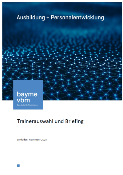 Trainerauswahl und Briefing