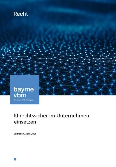 KI rechtssicher im Unternehmen einsetzen