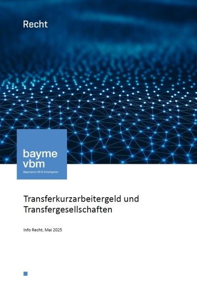 Transferkurzarbeitergeld und Transfergesellschaften