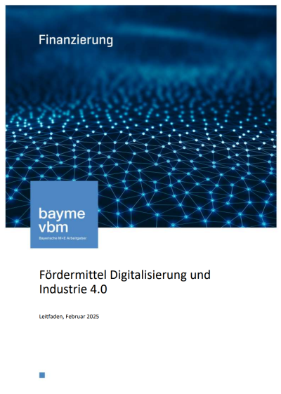 Fördermittel Digitalisierung und Industrie 4.0