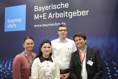 bayme vbm bei der Weltleitmesse für IT-Sicherheit it-sa in Nürnberg 