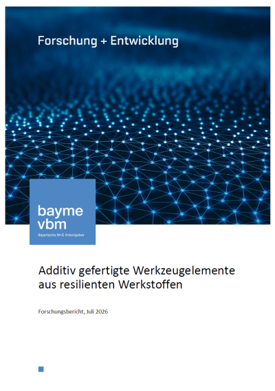 Future of Tooling – Additiv gefertigte Werkzeugelemente aus resilienten Werkstoffen