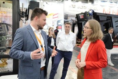 Besuch der Vorsitzenden von B&Uuml;NDNIS 90/DIE GR&Uuml;NEN Bayern