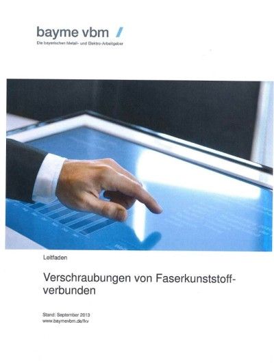 Verschraubungen von Faserkunststoffverbunden