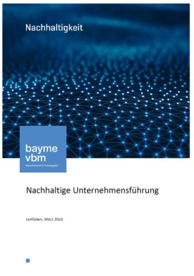 Nachhaltige Unternehmensführung Nachhaltige Unternehmensführung
