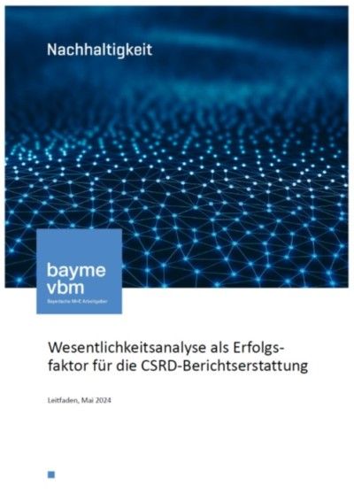 Wesentlichkeitsanalyse als Erfolgsfaktor für die CSRD-Berichtserstattung