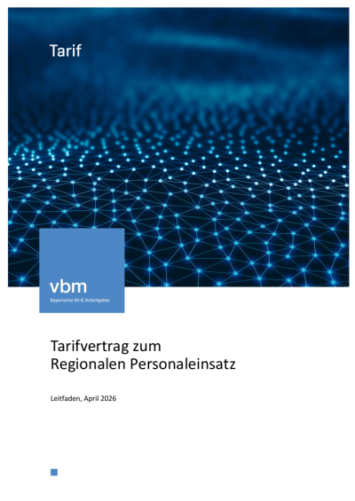 Leitfaden zum Tarifvertrag Regionaler Personaleinsatz