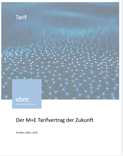 Der M+E Tarifvertrag der Zukunft